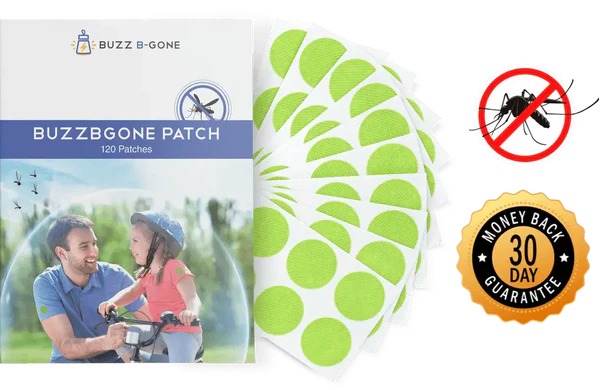 BuzzBGone Mosquito Patch Pack (120 Patches)