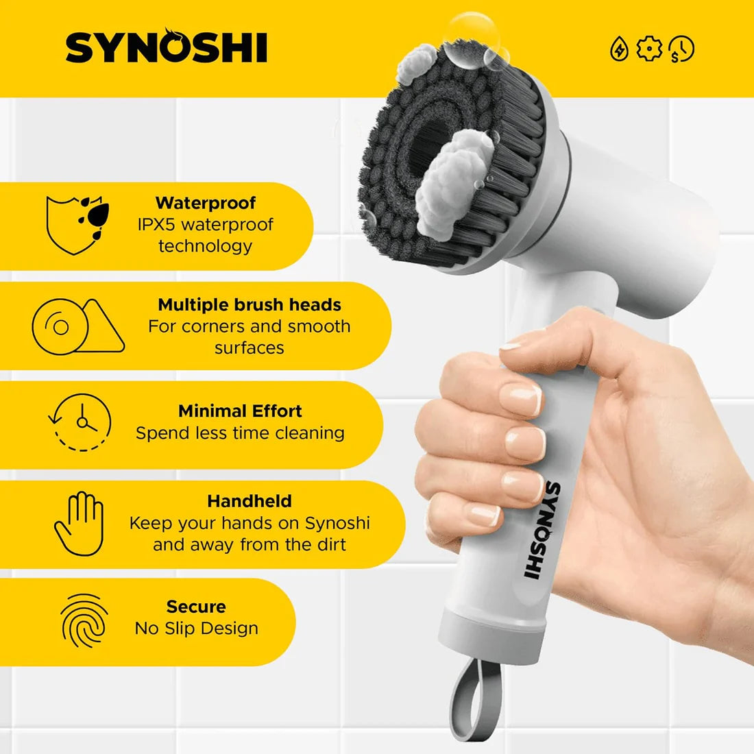 Synoshi - Spin Power Scrubber