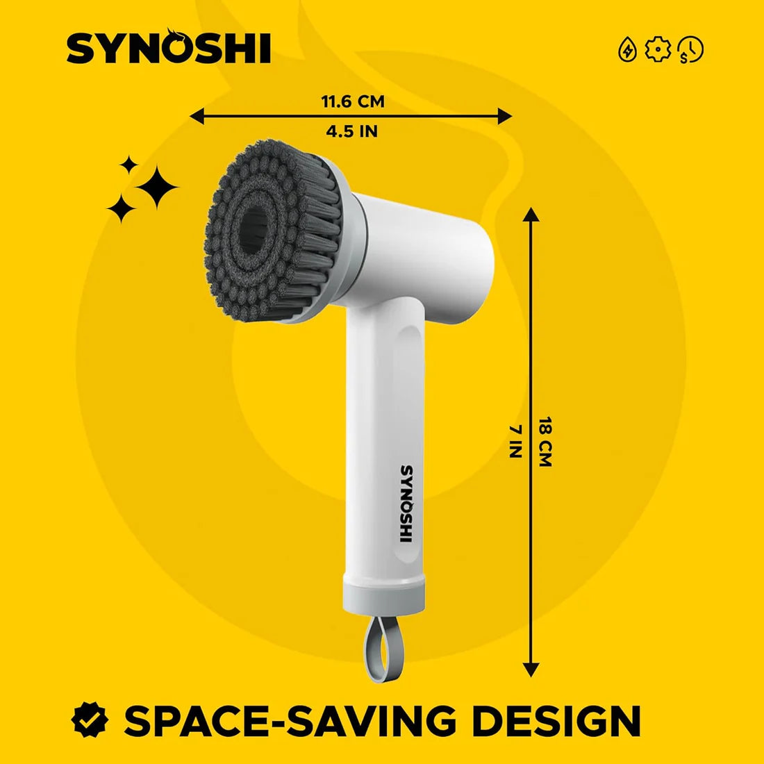 Synoshi - Spin Power Scrubber